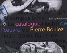 Pierre Boulez - Catalogue de l'oeuvre