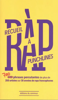 Recueil à punchlines (ned 2021)