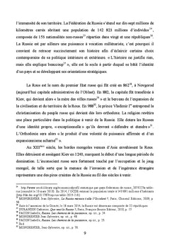 La puissance russe dans la période post-Guerre froide