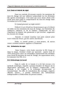 Impact de la dépréciation de la monnaie sur la balance commerciale