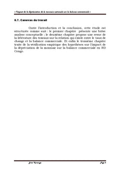 Impact de la dépréciation de la monnaie sur la balance commerciale