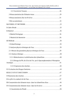 Biosurveillance de la qualité des eaux de surfaces