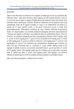 Biosurveillance de la qualité des eaux de surfaces