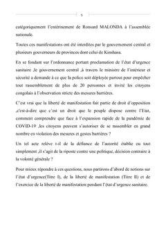 La liberté de manifestation a l'épreuve de l'état d'urgence sanitaire
