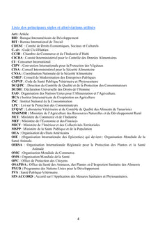 Le droit à l'alimentation