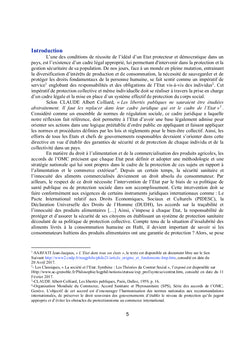 Le droit à l'alimentation