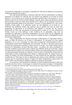 Le droit à l'alimentation