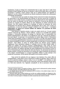 Le droit à l'alimentation