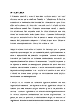 Algérie otage de ses hydrocarbures