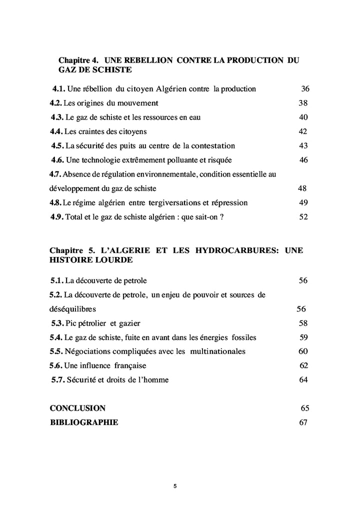 Algérie otage de ses hydrocarbures