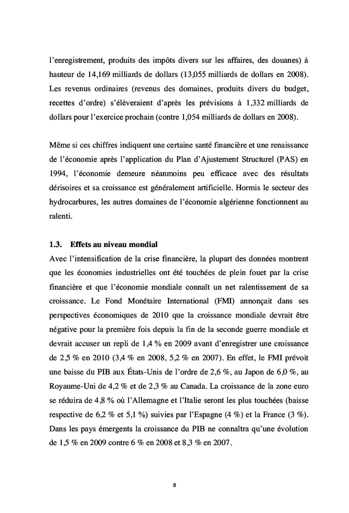 Algérie otage de ses hydrocarbures