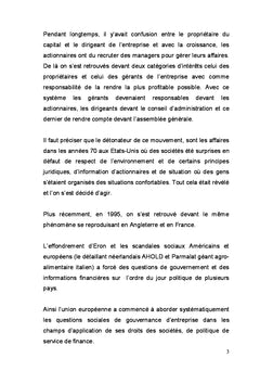 La notion du gouvernement d'entreprise au Maroc