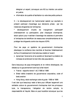 La notion du gouvernement d'entreprise au Maroc