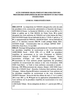 Code de Procédure Civile Commerciale et Financière annoté