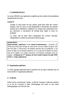 Code de Procédure Civile Commerciale et Financière annoté