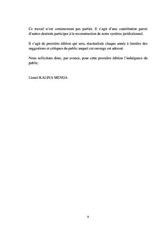 Code de Procédure Civile Commerciale et Financière annoté