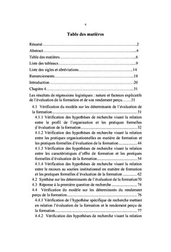 L'évaluation du rendement de la formation de la main-d'oeuvre - Tome 2