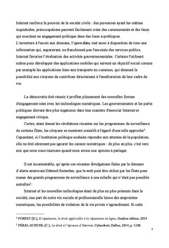 La démocratie électronique avec Internet