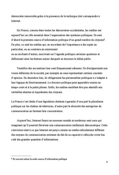 La démocratie électronique avec Internet