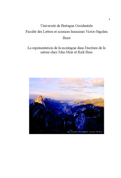 Un siècle de nature writing, John Muir et Rick Bass