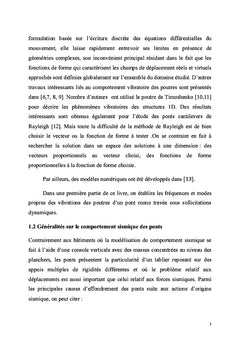 Dynamique des structures