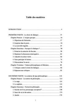 Les naissances de la philosophie de Platon