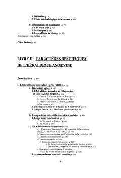 Heraldique de l'Anjou medieval - Tome 1