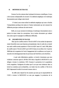 Responsabilité de l'ONU et les violations des droits de l'homme en RDC
