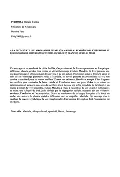 A la découverte du magnanisme de Nelson Mandela