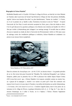 A la découverte du magnanisme de Nelson Mandela