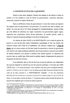 L'Etat de droit dans l'histoire constitutionnel de la RDC