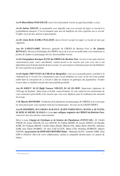 Races bovines locales (Artiodactyla : Bovidae) du Sénégal