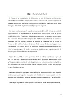 Les multiples enjeux d'une bonne gestion du volume de stock MP