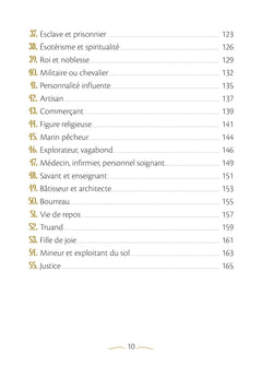 Réminiscence de vies antérieures - Cartes oracle