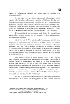 La convention sur la cybercriminalité et le droit pénal congolais