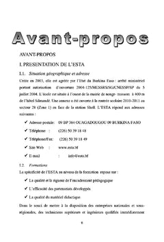 Intégration du PWCS dans le réseaux informatique du MENA