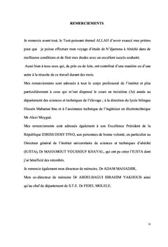 Etude statistique de tiques de dromadaires dans la region d'abeche
