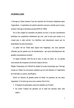 Etude statistique de tiques de dromadaires dans la region d'abeche