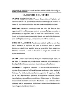 Un outil de recherche pour le Journal Officiel du Bénin