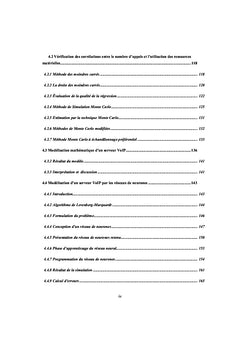 Modelisation des acces sur un serveur VoIP par les reseaux de neurones