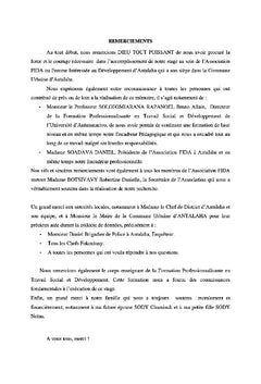 Promotion et protection des femmes et des enfants