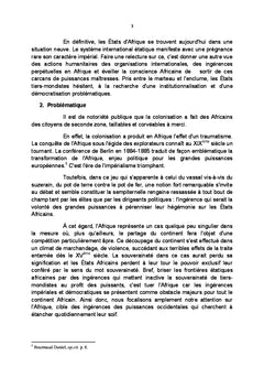 De l'ingérence impériale à l'ingérence démocratique en Afrique