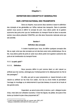 La gestion autonome des ports en République Démocratique du Congo