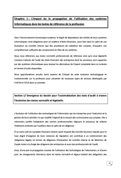 L'utilisation des logiciels d'extraction et d'analyse de données
