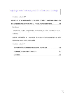 Les effets de la levee des subventions du gaz butane sur la demande du charbon de bois au Senegal