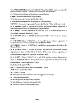 Reforme des marches publics camerounais et performance du systeme