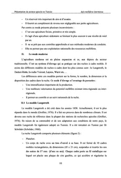 Présentation du secteur apicole en Tunisie