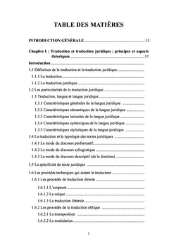 Enseignement de la traduction juridique sur objectifs spécifiques