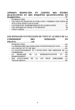 Des enquêtes marketing et d'intentions de vote plus opérationnelles