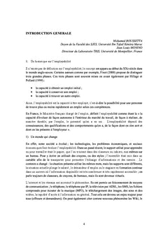 Employabilité et Innovation